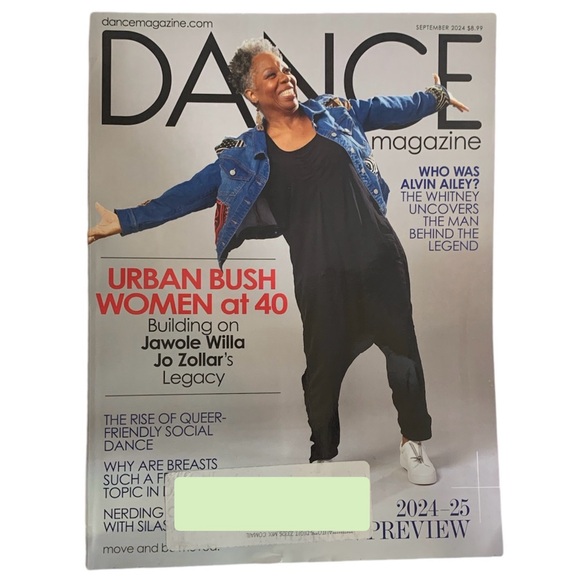 Dance Magazine September 2024 Alvin Ailey Building Legacy Urban Bush Women at 40 - Picture 1 of 5